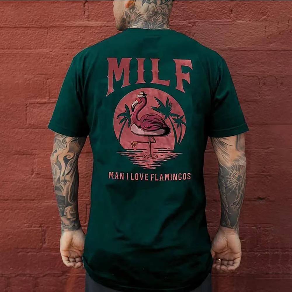2024 New Men's Casual 3D Printed Quick Dry Material Comfortable Short-sleeved Shirt Fallow Style Oversized XS-6XL Fast Shipping
