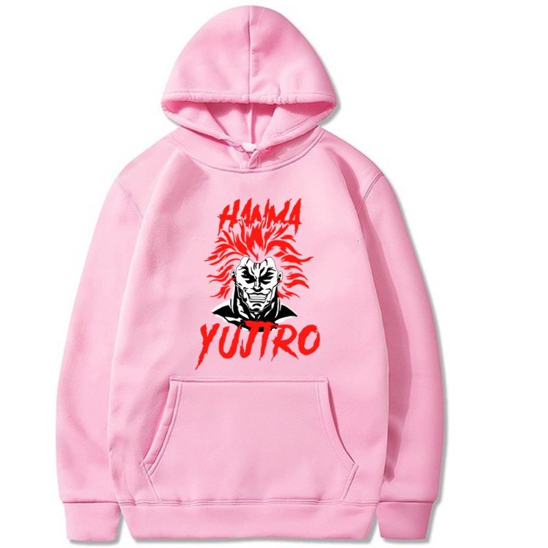 Japanese Animation The Grappler Hanma Baki  Hoodies Men Long Sleeve Sweatshirts Women Harajuku Streetwear Sudaderas