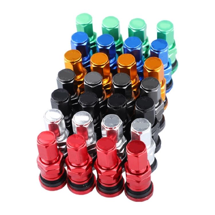 Car Wheel Valves Stems Cores Aluminum Alloy Construction with Enhances Durability and Style For Everyday Commuting 4pcs