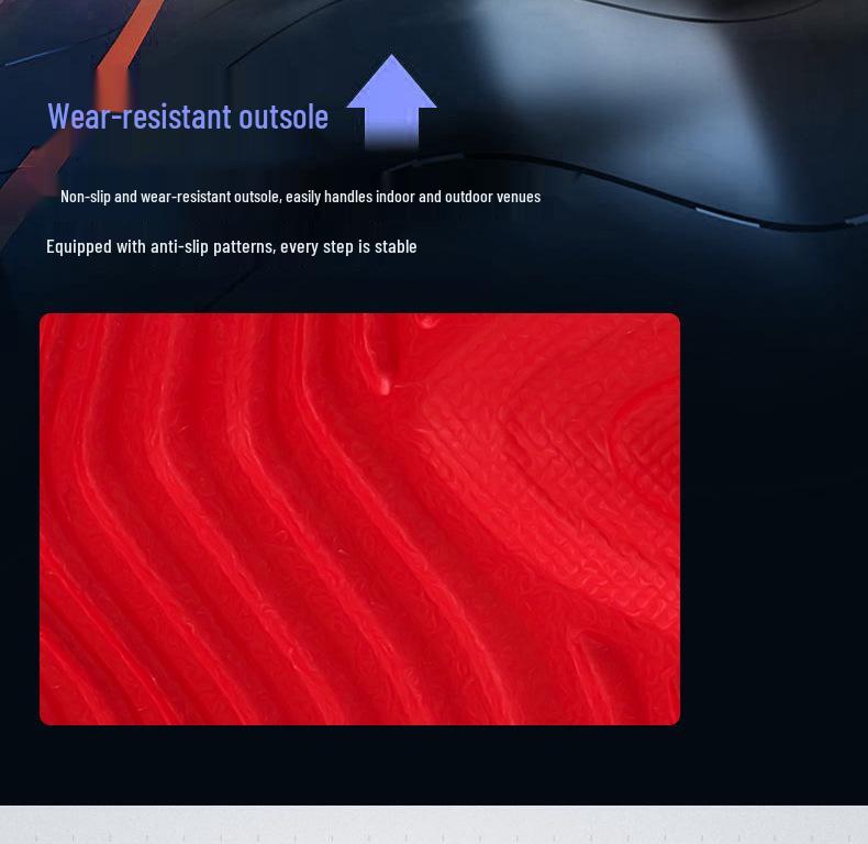 Boys' 2025 Autumn/Winter Leather Basketball Shoes - Lace-up, Medium to Large Sizes for Students.