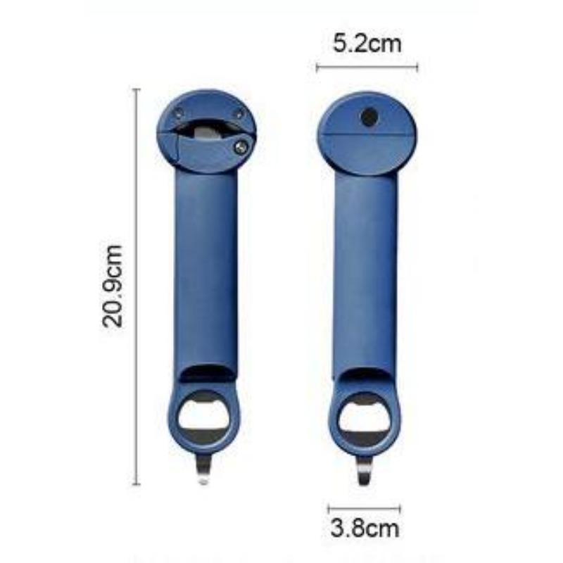 Edelstahl-Glasöffner - multifunktionales Küchenwerkzeug für ältere Menschen, Handbeschwerden und Erleichterung