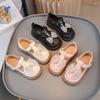 Autumn New Style Fashionable Bow Girls Comfortable Soft Sole Leather Shoes