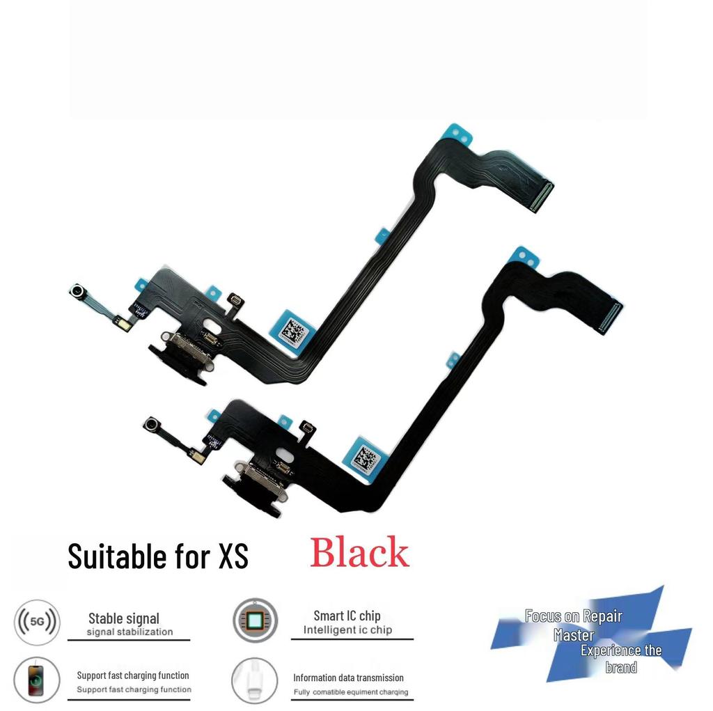 Compatible Charging Flex Cable with Microphone for Apple iPhone 5/5s/6/6s/6 Plus/7/7 Plus/8 Plus/X