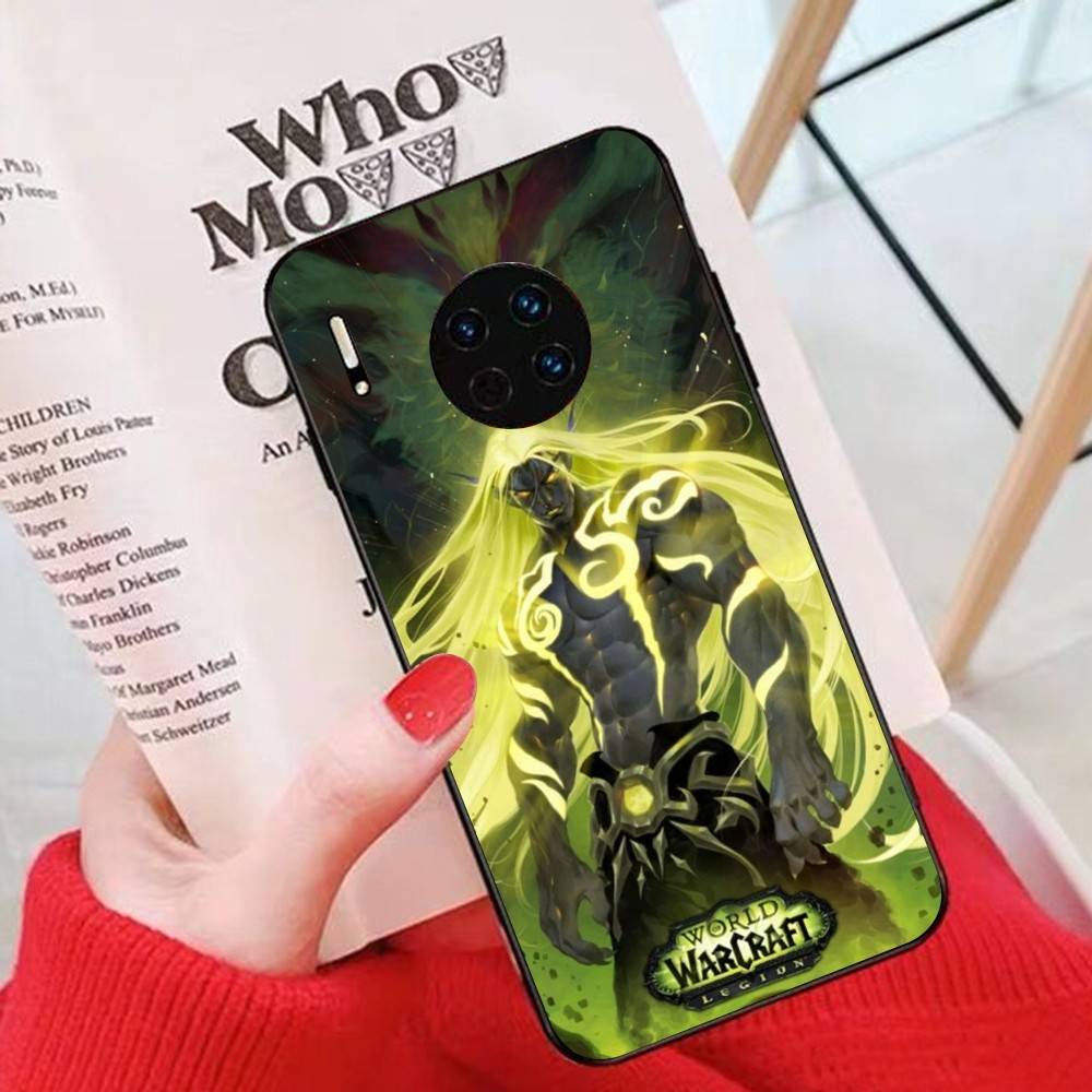 W-Warcrafts Of The W-World Game Phone Case For Huawei P 8 9 10 20 30 40 50 Pro Lite Psmart Honor 10 Lite 70 Mate 20lite