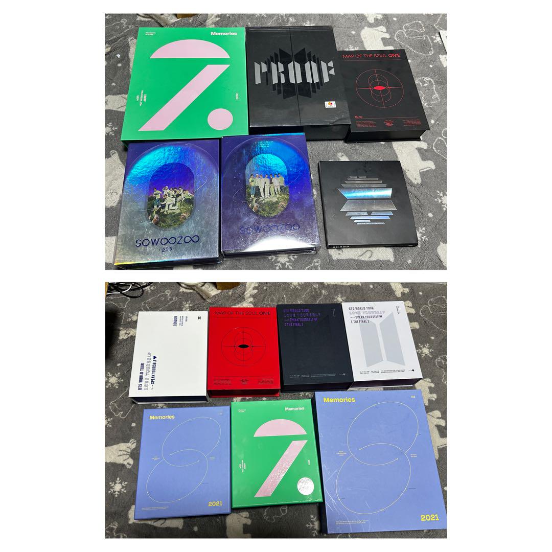 

[USED] BTS Album Collection Summary