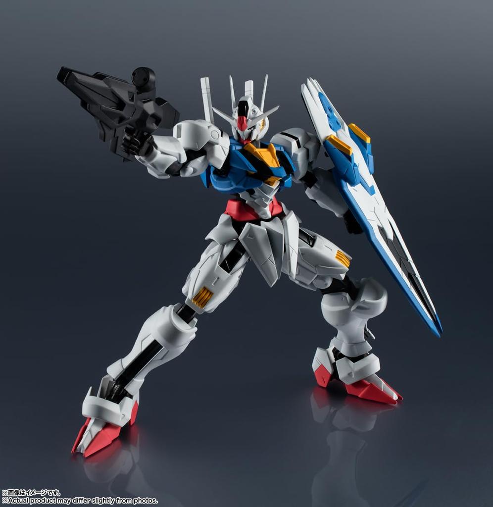 TAMASHII NATIONS TAMASHII NATIONS GUNDAM UNIVERSE Mobile Suit Gundam Witch of Mercury Gundam Aerial AERIAL 150 mm bemalte bewegliche Figur XVX-016