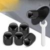 5 Tire Valve Caps for KIA NIRO Rio Sportage Sorento Soul Stinger Seltos Cadenza K900 Forte Car Accessories Tire