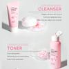 5/6pcs/set Japan Sakura Skin Care Set Serum Rejuvenating Cream Glowing Moisturizer Fade Blemishes