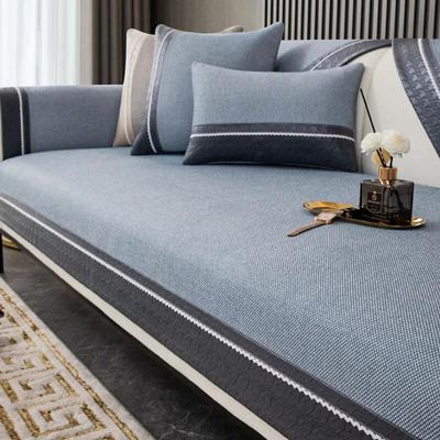 Luxury Chenille Sofa Cover for Living Room Nordic All Inclusive Sofa Cushion Mat Couch Towel Non-Slip L Shape Sofa Towel Home