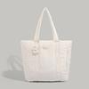 New Autumn and Winter Large-capacity Padded Down Bag for Women, Niche Design, Casual Commuter Tote Bag, Handbag, Shoulder Bag