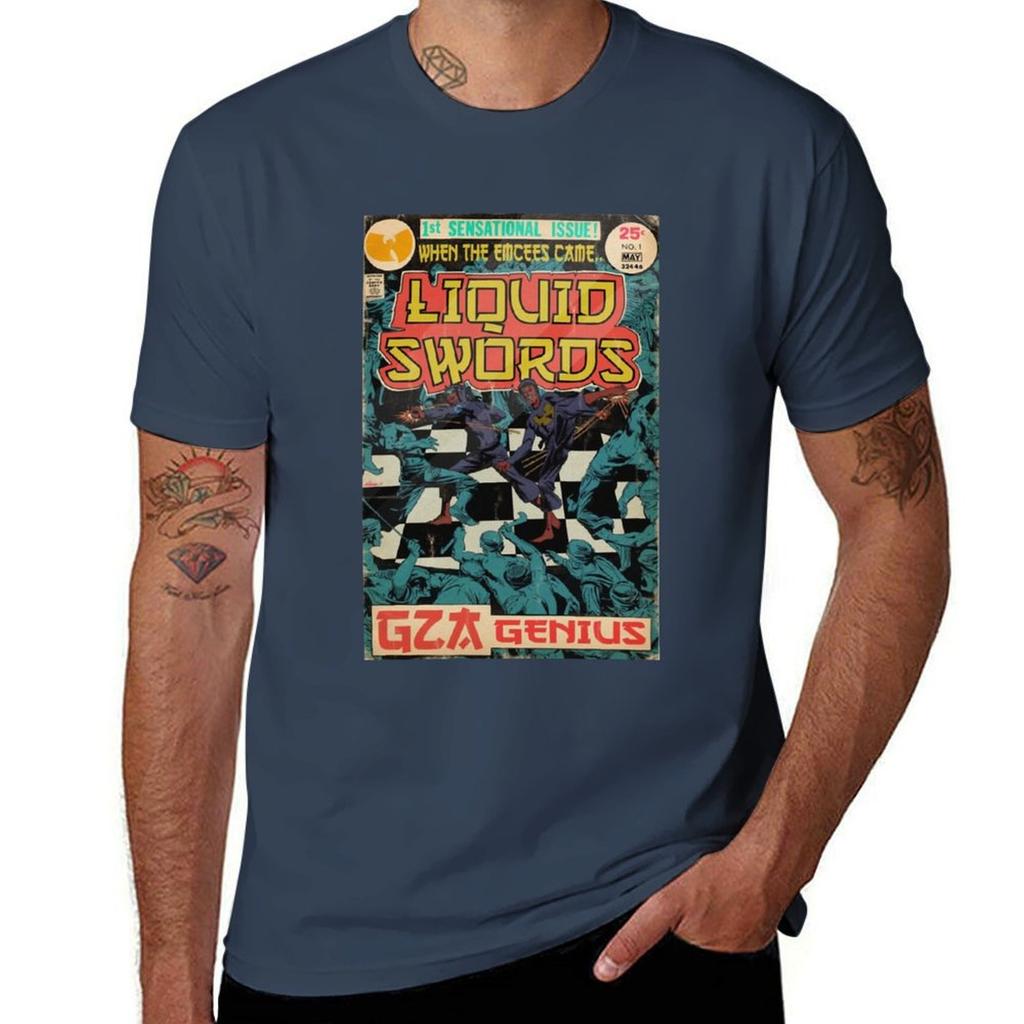 Funny Gift For Liquid Swords Tshirt blacks sweat sublime men t shirt