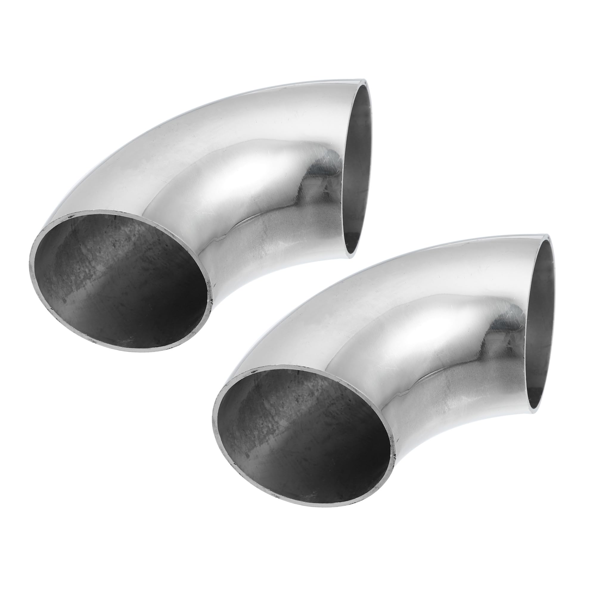 

A ABSOPRO Mandrel Bend Elbow OD 2 90 Degree Bend Tube Exhaust Elbow Pipe Car Modifier Exhaust System