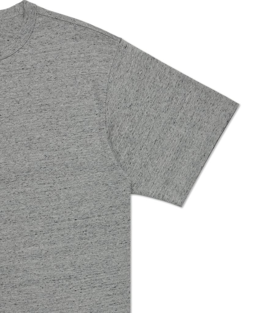 DISCUS ATHLETIC Super Heavyweight Regular Fit Blank T-Shirt Heather Grey