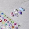 1pcs 5D Bronzing Star Moon Nail Art Stickers Luxury Gold Silver Adhesive Slider Press on Nail Decoration Decals Accessories DIY