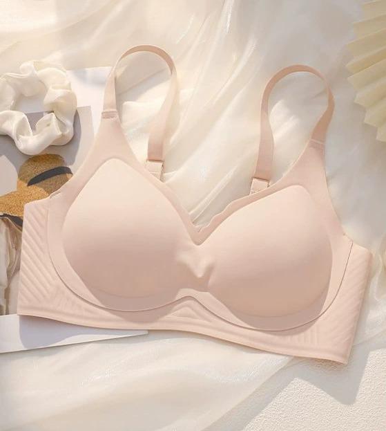 Traceless small cloud muscle thin shoulder strap underwear summer thin without steel ring beautiful back bra comfortable gathering and breathable