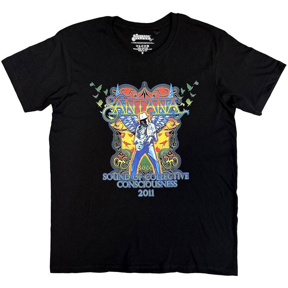Santana Collective Consciousness Tour 11 Tshirt Unisexs