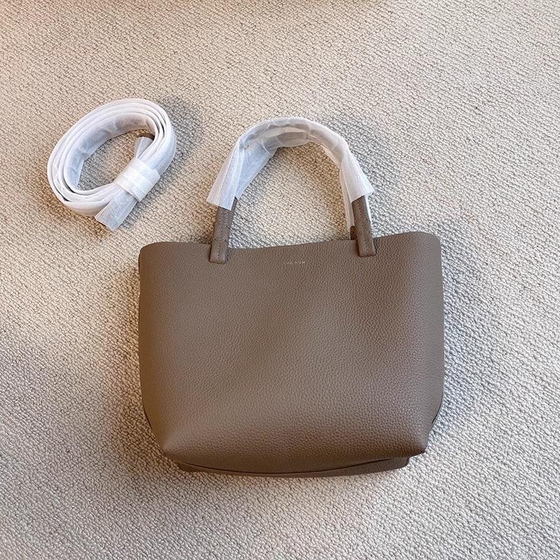 

Leather small tote bag large capacity versatile lychee pattern handbag single shoulder crossbody armpit bag