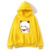 Cute Bubu Is Yelling At Dudu Hoodies for Men's Sweatshirt Women Couple Clothes Panda Bear Casual Kawaii Tops Fleece