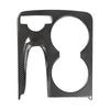 Carbon Fiber Car Console Water Cup Holder Cover Trim For Mercedes Benz Glk X204 2008-2015
