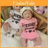 Realistic 22'' Reborn Sleeping Twins Dolls With Hand Rooted Mohair Eyelashes