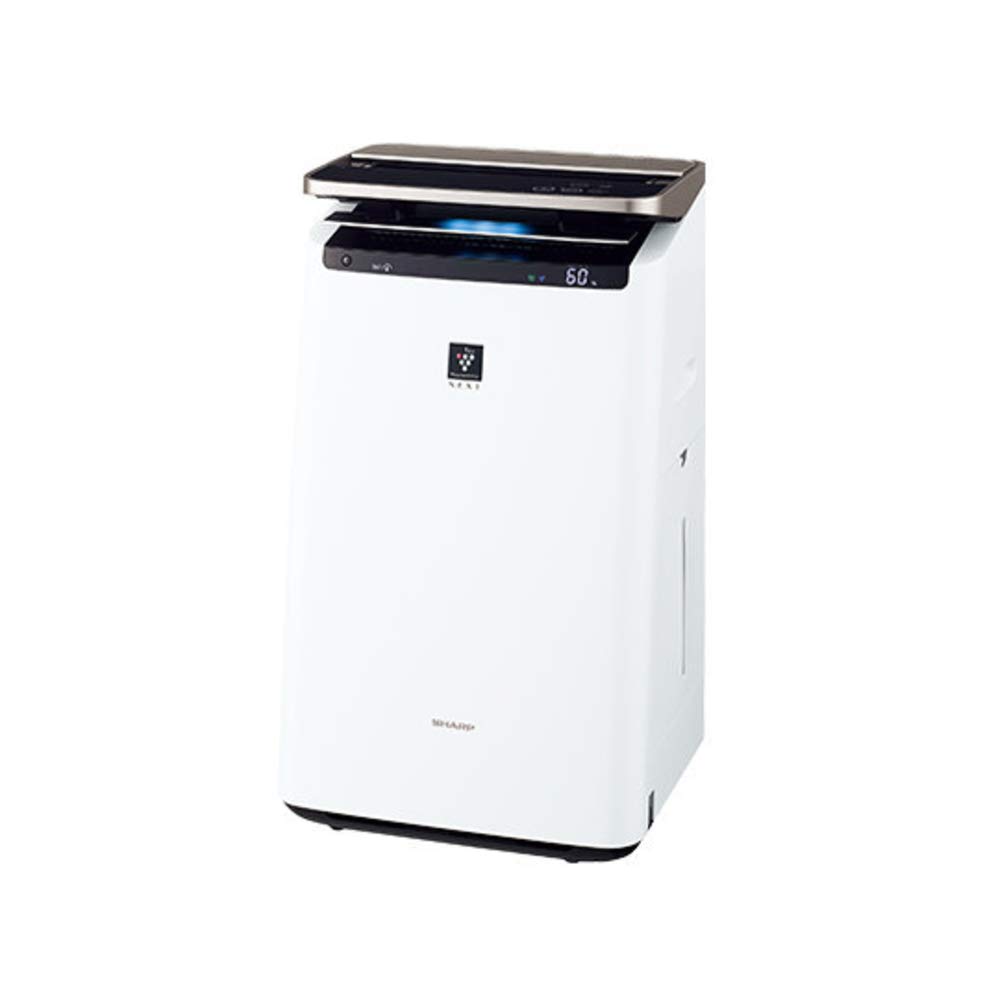 Sharp Humidifying Air Purifier Plasmacluster NEXT Premium 23 Tatami Air Purifier 40 Tatami Automatic Cleaning White (50000) / KI-NP100-W