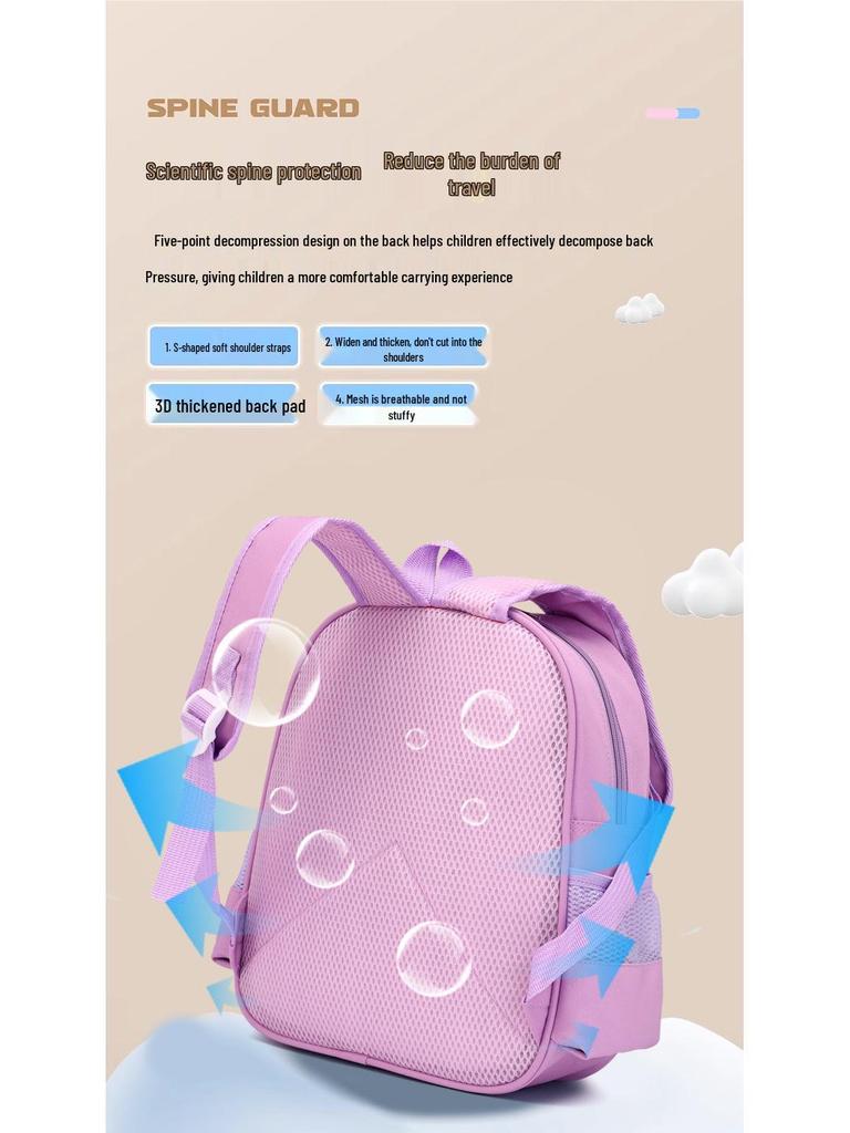 Trendiger kleiner Tiger Cartoon Tierrucksack für Kinder im Alter von 3-6 Jahren - Superleicht und perfekt für den Kindergarten