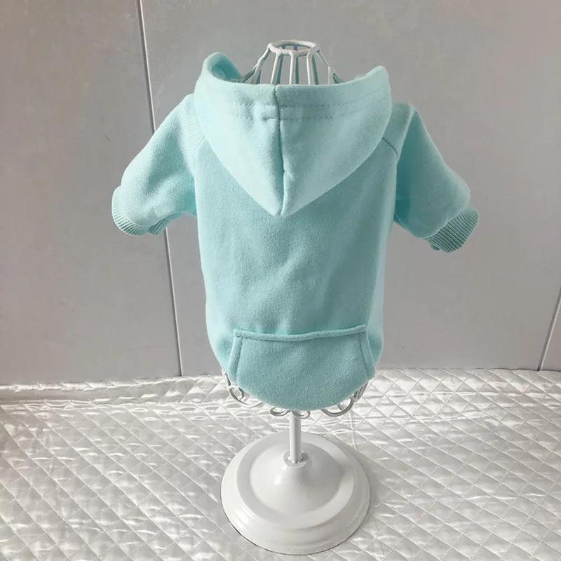 Winter Cat Clothes Chihuahua Yorkshire Puppy Clothing Small Dog Hoodie Sweatshirt Coat Pomeranian Poodle Pet Outfit Dropship