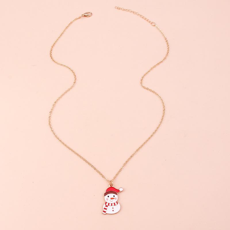 Christmas Bestseller Necklace: Santa Claus, Christmas Tree, and Snowman Sweater Chain