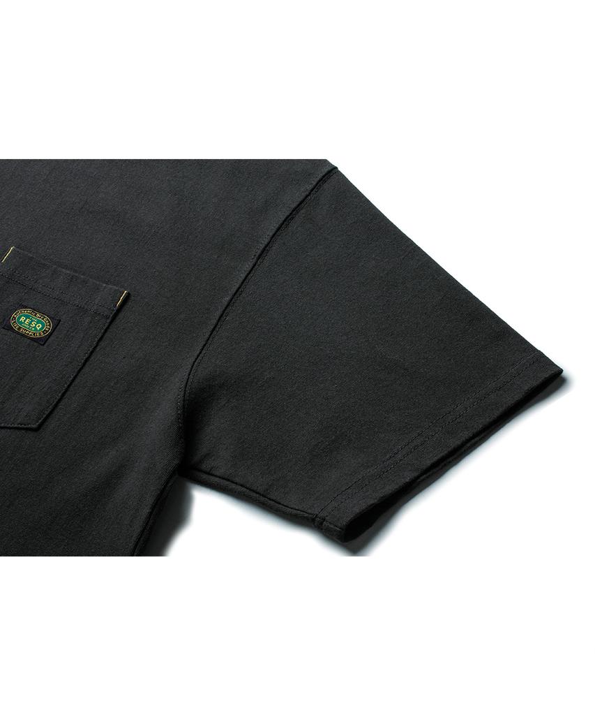 Deoleseukyu Yosemite Pocket Tee [Charcoal Green Shade]