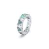 Swarovski Ortyx Cocktail Triangle Cut Rhodium Plated Zirconia Ring Women Ring Silver 5600760