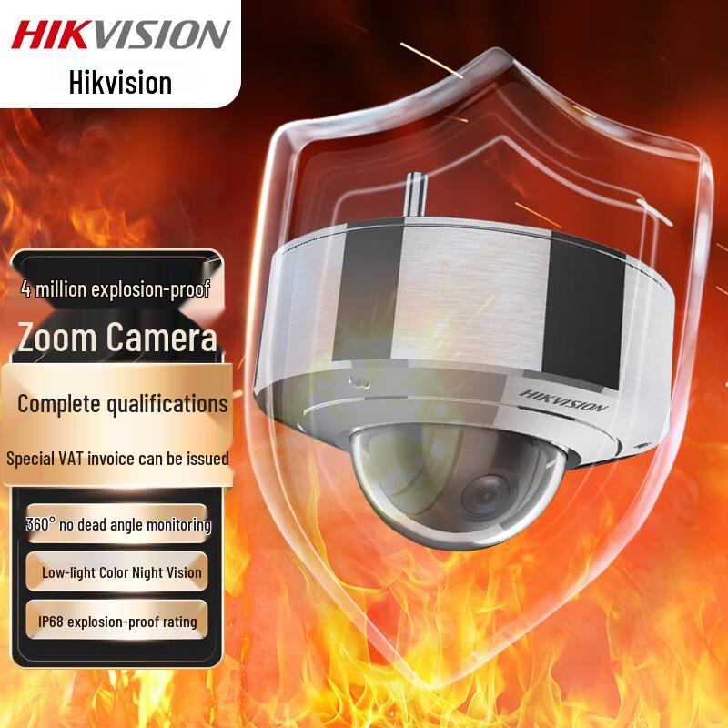 

Hikvision Industrial Explosion-Proof Surveillance Camera CN plug (adapter included)