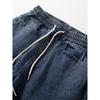 Men's Curved Hem Jeans Autumn/Winter New Style Heavyweight Pants American Retro Loose Straight Casual Wide-Leg Trousers