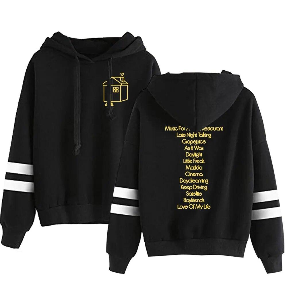 Love On Tour House Tracklist Pepper Merch Hoodie Sweatshirt Unisex/Damen HIP HOP Pullover Kapuzenpullover Langarm Pullover Unisex
