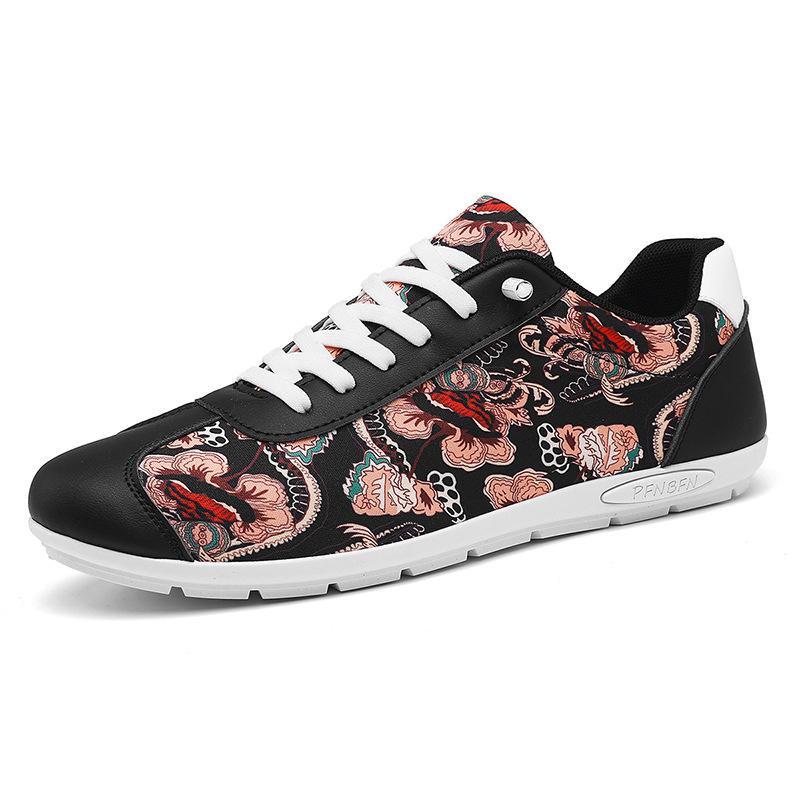 Chinese Style Men's Shoes Guochao Board Shoes Sports and Leisure Forrest Gump Shoes Internet Celebrity Fashion Explosion Ins Korean Version of Versat