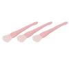 3pcs Double Head Mask Brush Flexible Soft Silicone DIY Face Mask Applicator for Mud Clay Mask Body Lotion