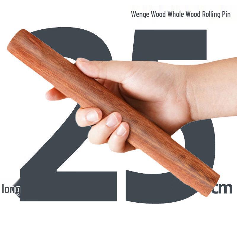 

Zhaoran Ebony Wood Rolling Pin & Glass Mat Set