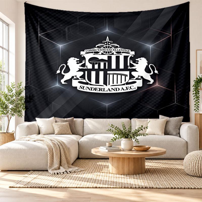 Sunderland Wall Tapestry, Soft Fabric Wall Hanging, Decorative Backdrop For Bedroom Home Wall Art
