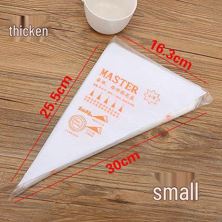 Disposable Piping Bag Nozzle Set for Cream, Meringue, Cookies, Cake Baking - Home & Commercial Use.