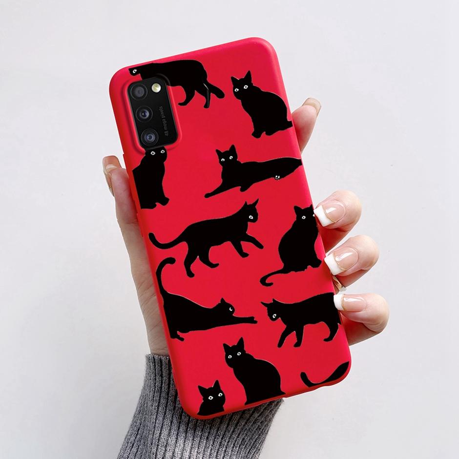 For Samsung Galaxy A41 Protection Phone Back Covers Beautiful Fundas For Samsung Galaxy A 41 Soft Silicon Phone Shells Coquessss