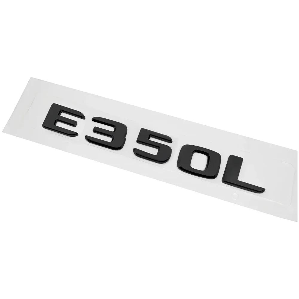 ABS Plastic E350 E350L E500 Trunk Rear Logo Badge Emblem Sticker For Mercedes Benz AMG  E Class W207 W210 W211 W212 W213
