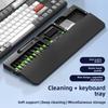 Wrist Pad Computer Cleaning Tools 22 in 1 Soft Foam Keyboard Cleaner Kit Brush Screen Cleaning Earphone Clean Brush Set Typing