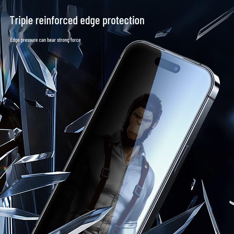 Mr. Blue Gorilla iPhone 16 Pro Max Privacy Screen Protector
