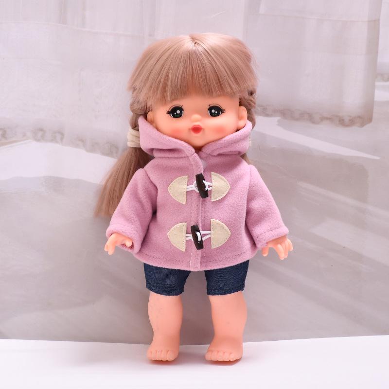 25cm Milu Tang Dynasty Doll Outfit Set - Coat and Jeans