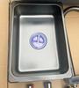 Fully Equipped 304 Stainless Steel Kitchen Sink with Thickened Waterfall Faucet