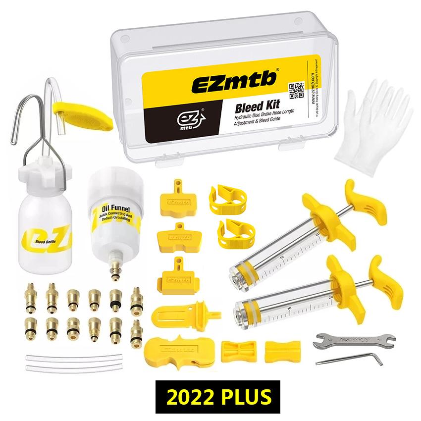 Ezmtb Bicycle Oil Funnel Bleed Kit For Shimano Magura Sram Avid Adapter Road MTB Bike Hydraulic Disc Brake Bleed Repair Tools