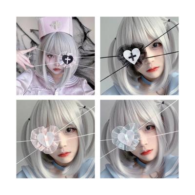 Adjustable Eye Props Comfortabl One Eye Patches Blindfold Cosplays Eye Mask Girls Eyeshade Single Eye Mask Eye Patches