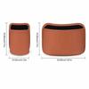Leather Car Door Storage Box Waterproof Car Trash Can Convenient Car Cup Holder  Sundries