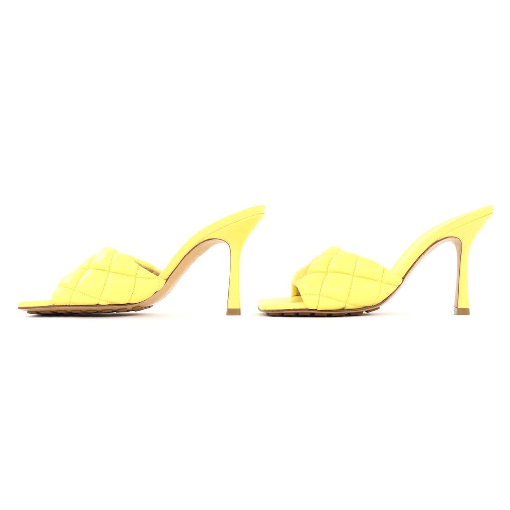 Pristine BOTTEGAVENETA Mule yellow leather Women 36.5 592015 Used