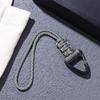 Überlebensrucksack Hohe Festigkeit Dreiecksschnalle Outdoor-Werkzeuge Schlüsselanhänger Lanyard Paracord Schlüsselanhänger