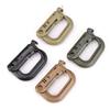 1PCS D-Ring Multitool Grimlock Multipurpose Locking Carabiner Clips Hanging Hook Backpack Buckle Attach Snap Lock Camp Keychain
